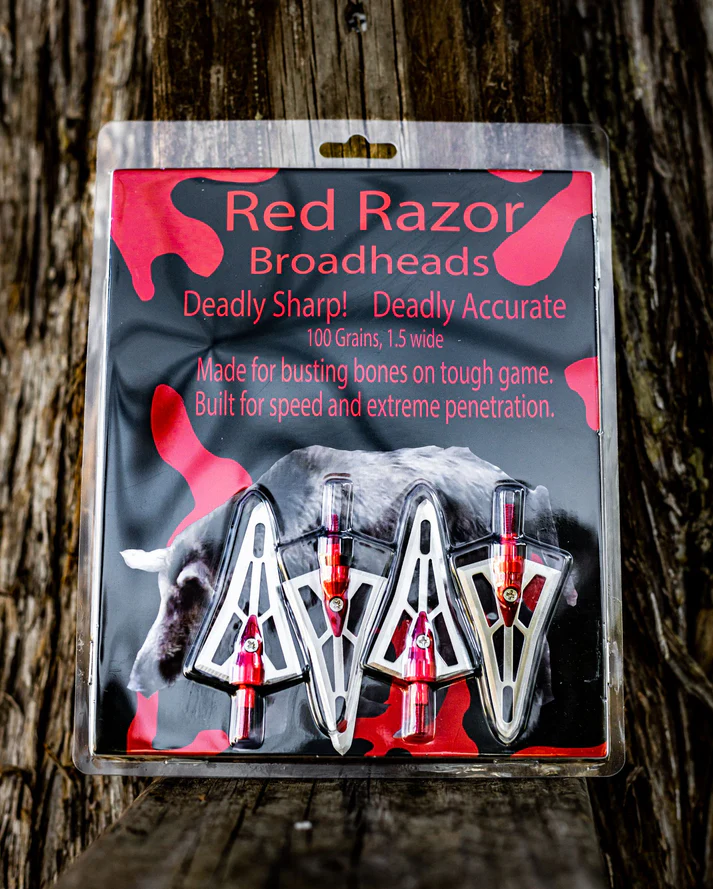 Red Razor Broadheads